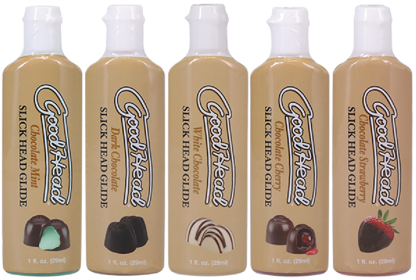 Slick Head Glide Chocolates - 5 Pack