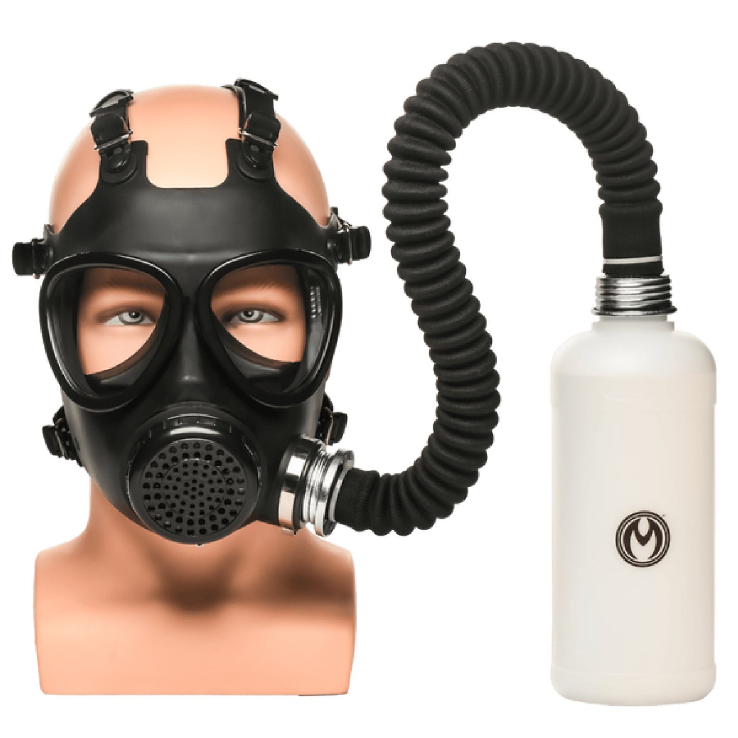 Inhaler Gas Mask with Bottle