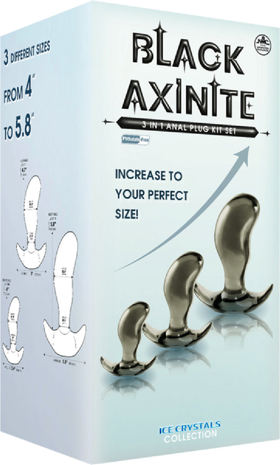 3 In 1 Anal Plug Kit Set