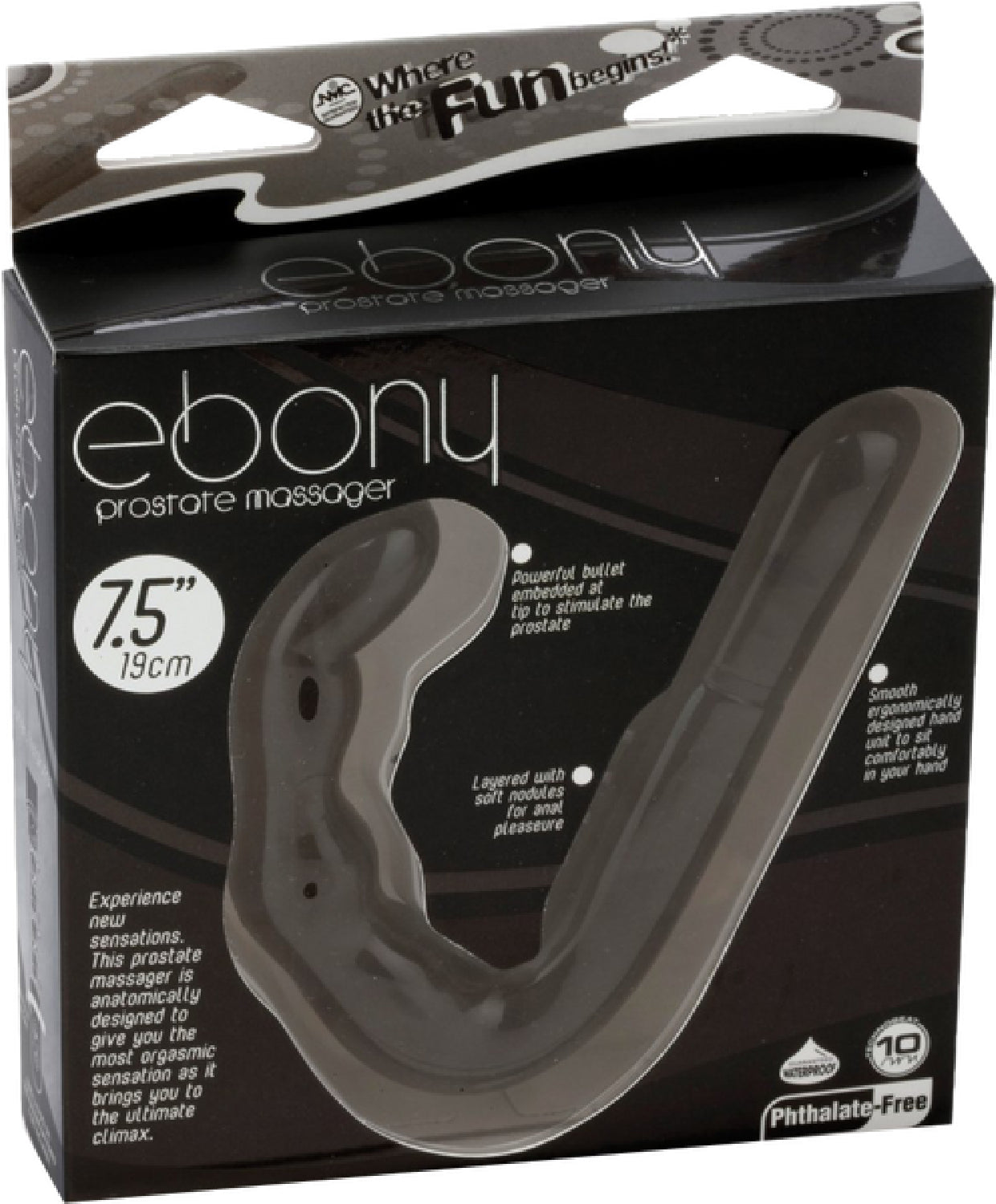 Ebony Prostate Massager