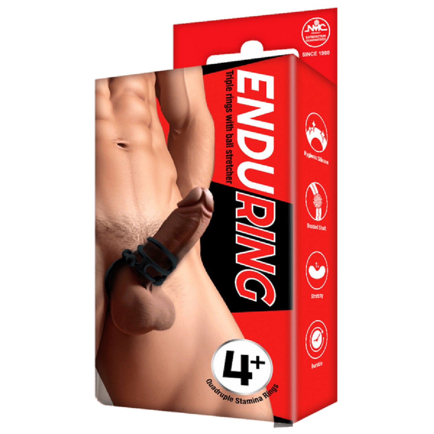 Triple Ring With Ball Stretcher