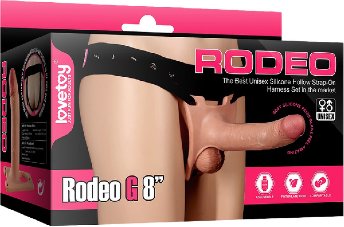 Hollow G 8'' Strap-on