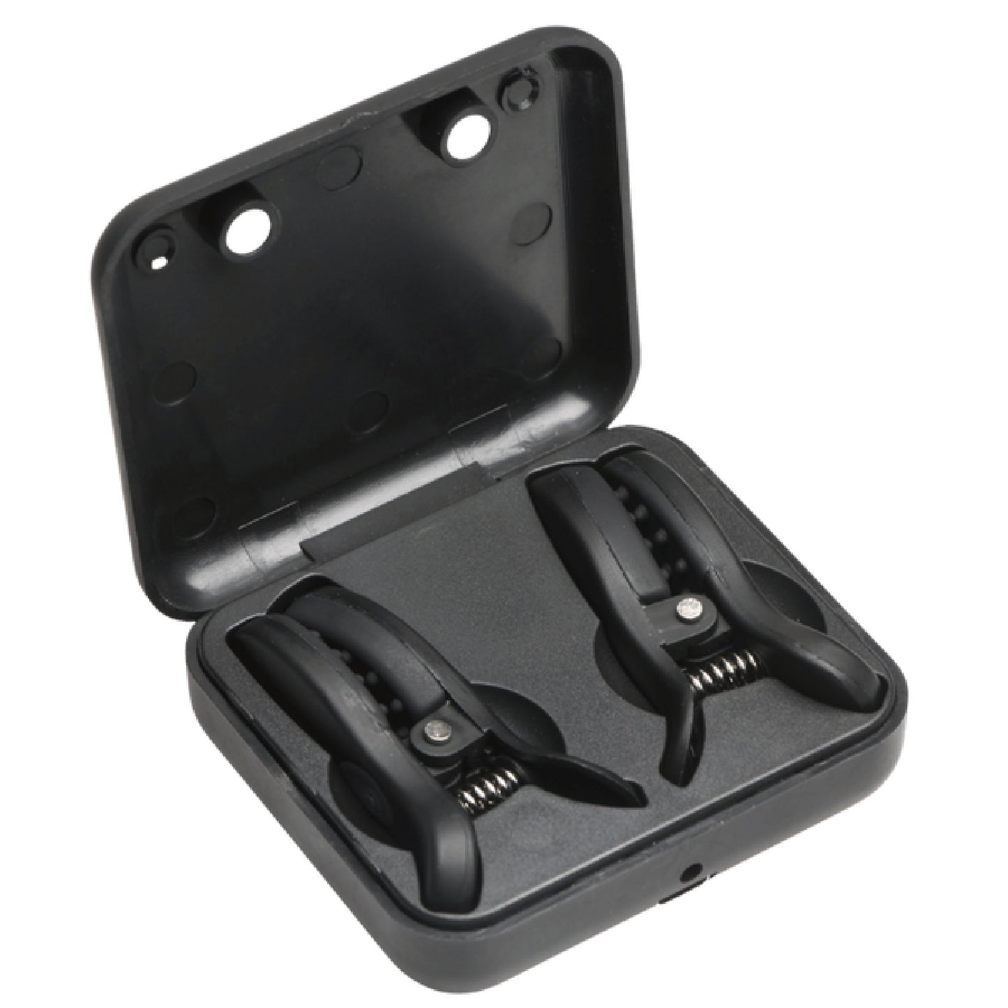Dark Grip Vibrating Nipple Clamps