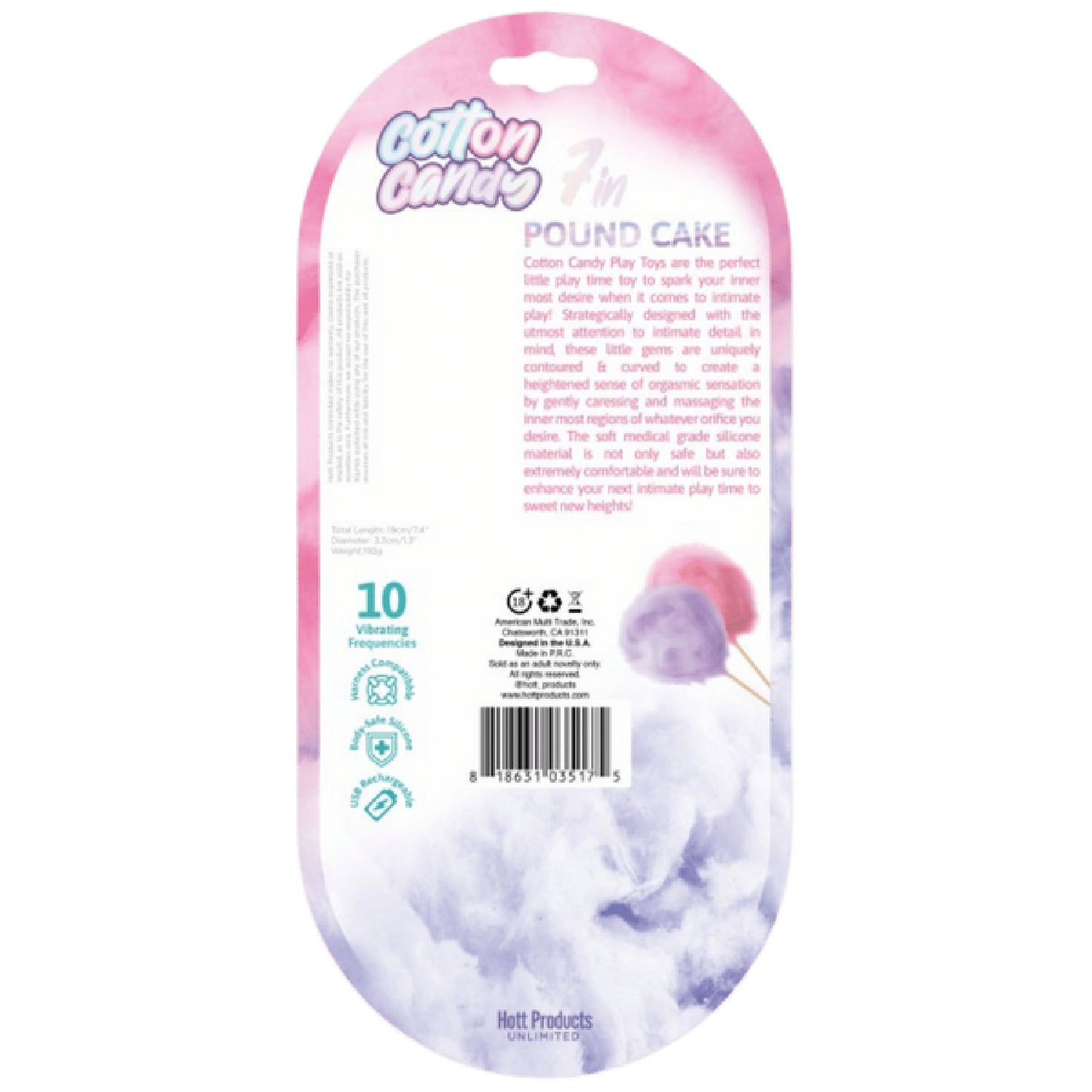 Poundcake- Cotton Candy