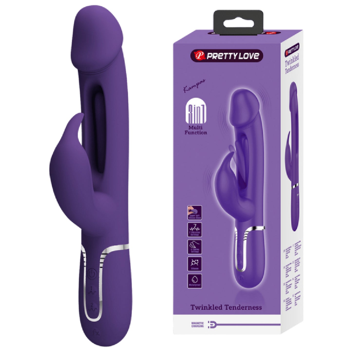 Kampas - 3in1 Multi-function Vibrator