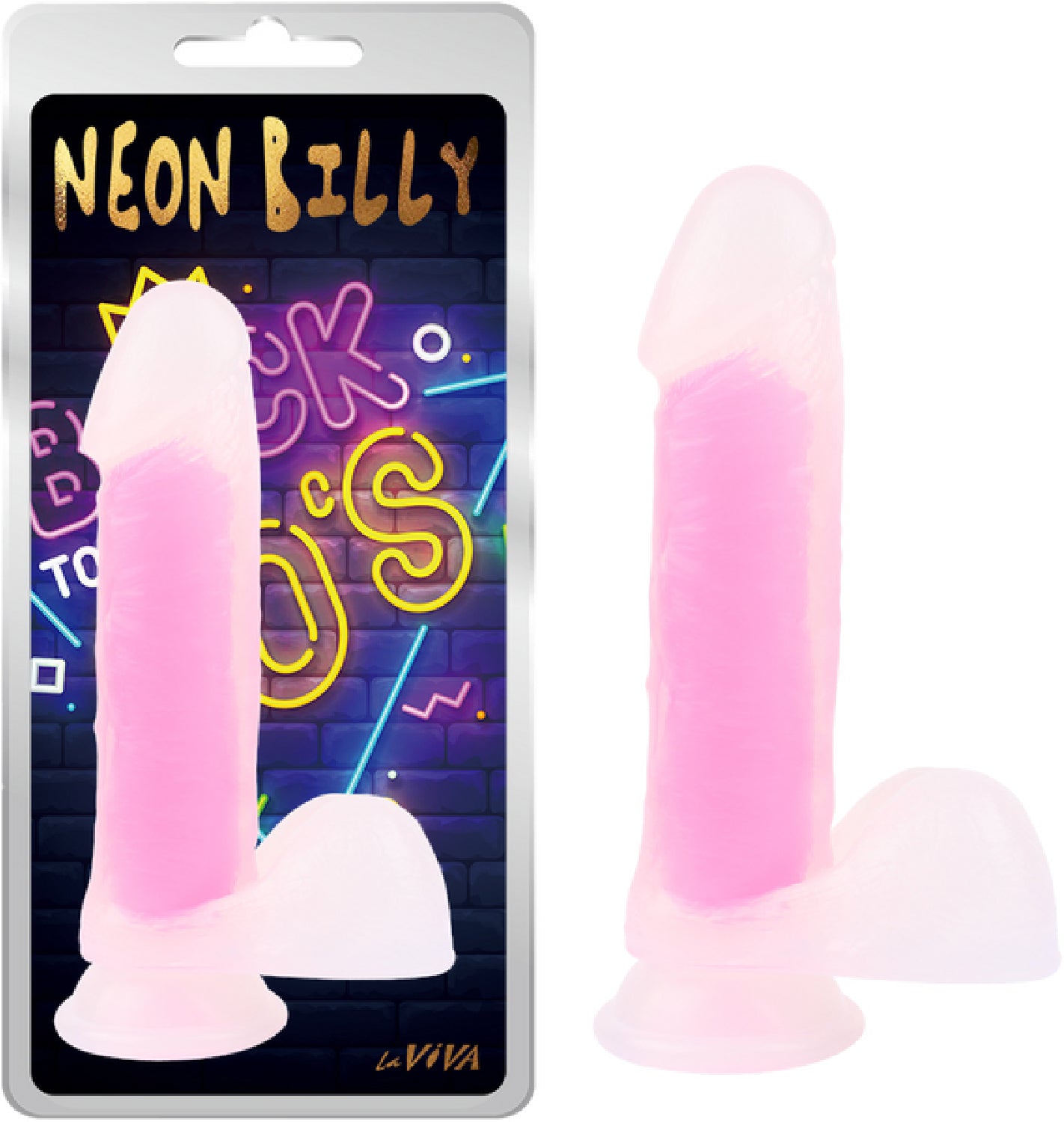Neon Billy 7.6" Plus Free Clean Vibe