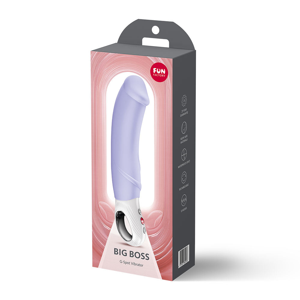 Fun Factory BIG BOSS Purple - Purple 22.9 cm USB-C Vibrator