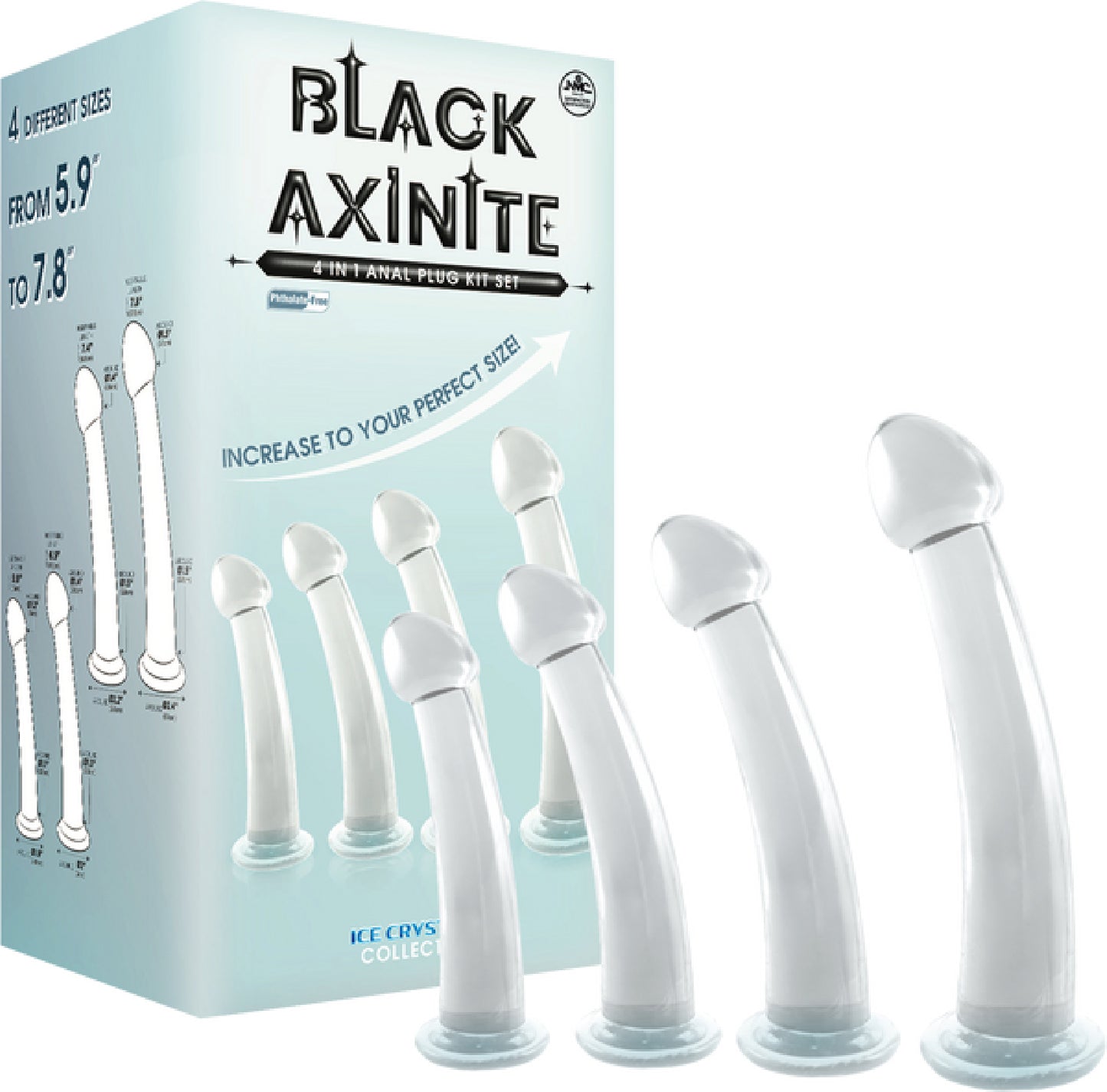 4 In 1 Anal Plug Kit Set