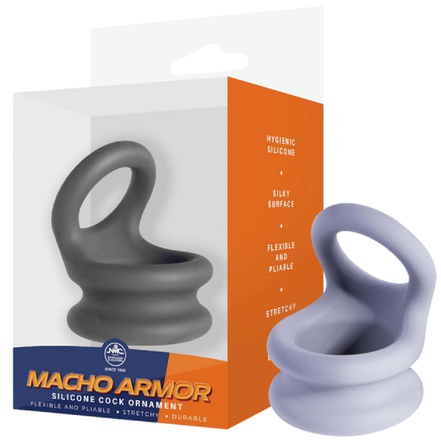 Silicone Cock Ornament - Large