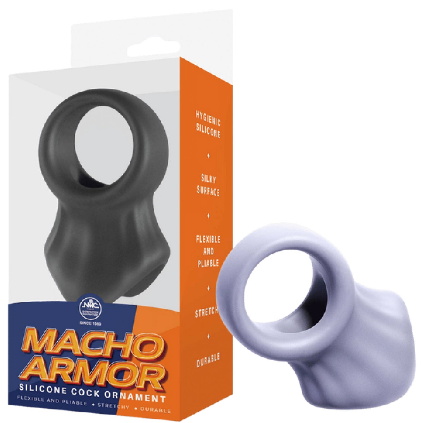 Silicone Cock & Ball Ornament -