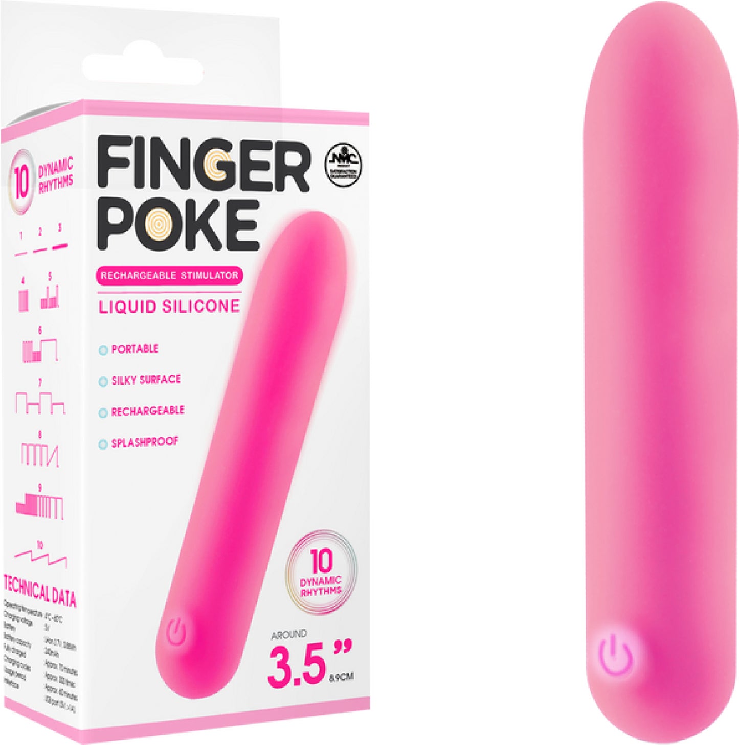 3.5" Rechargeable Stimulator