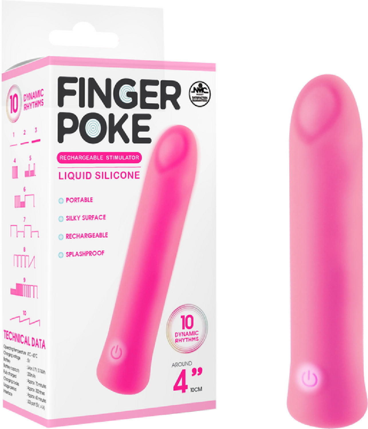 4" Rechargeable Stimulator