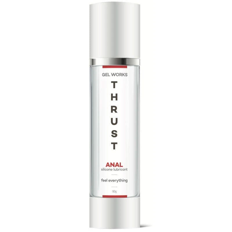 Wet Stuff Thrust - Anal Silicone Lubricant - 90 gram Airless Bottle