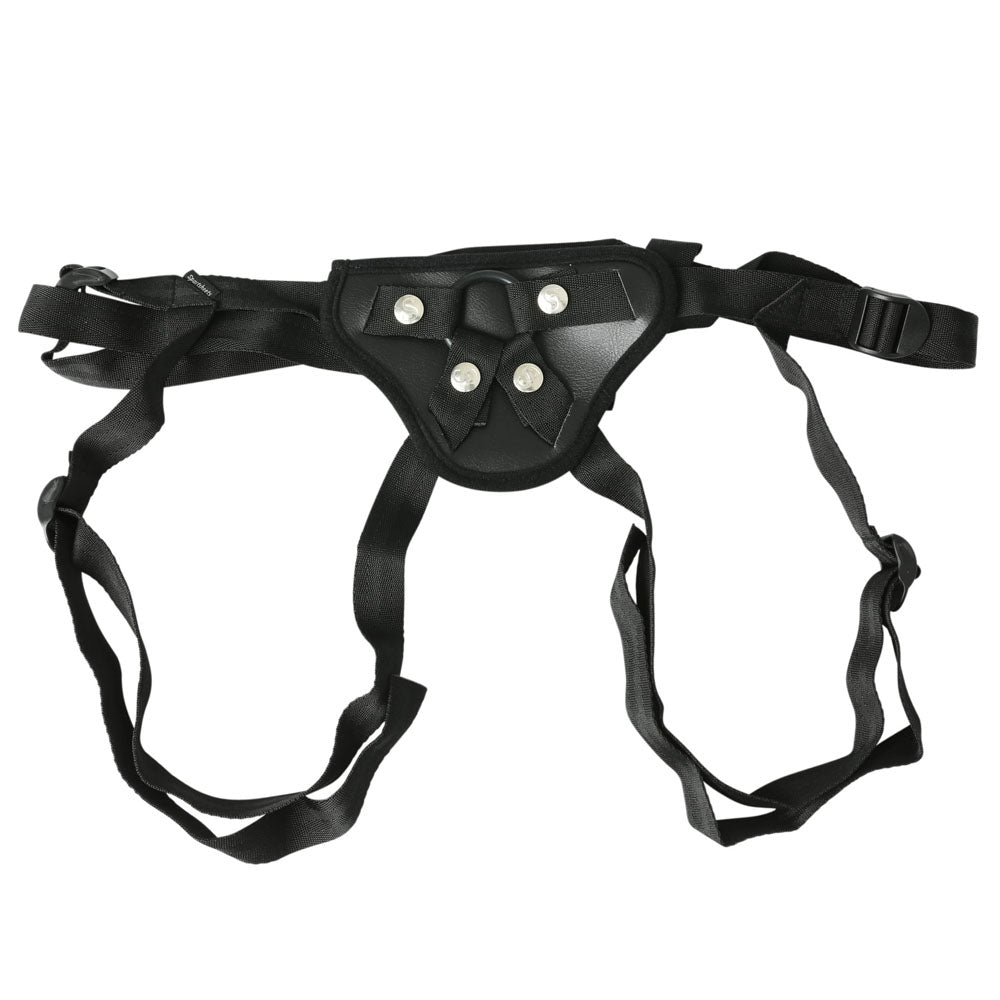 SPORTSHEETS Ember Strap-On Harness - Black Adjustable Strap-On Harness (No Probe Included)