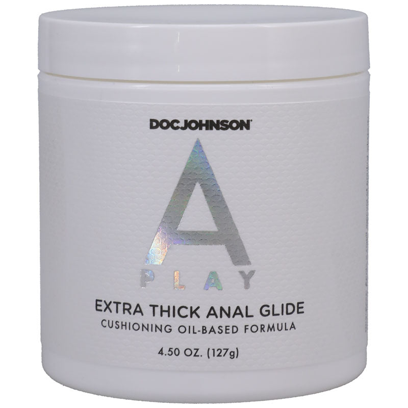 A-Play Extra Thick Anal Glide - Oil Based Fisting Lubricant - 127 gram Tub