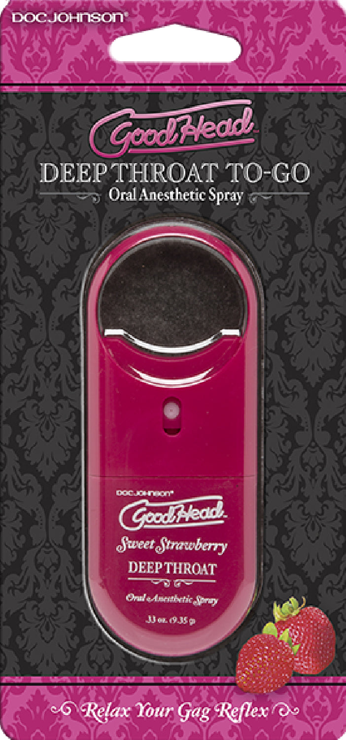 To-go - Deep Throat Spray - Sweet Strawberry