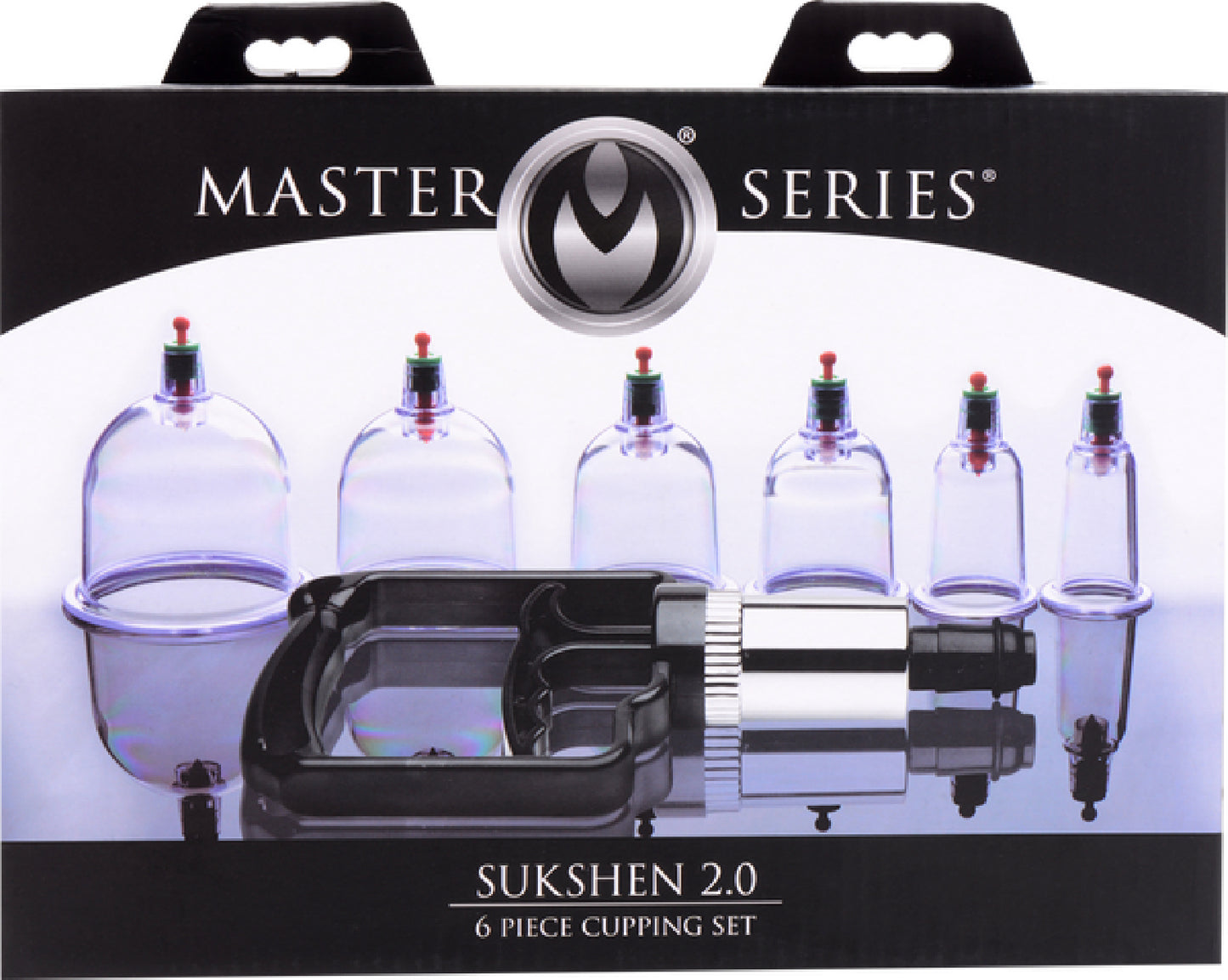 Sukshen 6 Piece Cupping Set With Acu-Points