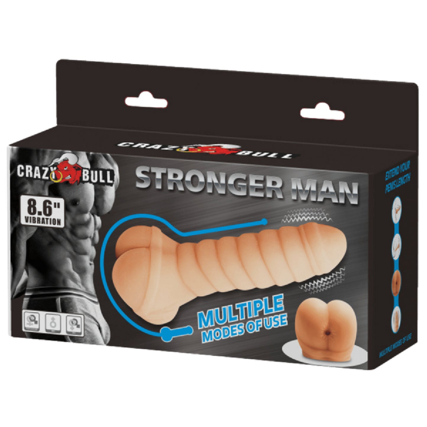 Stronger Man 8.6" Vibrating