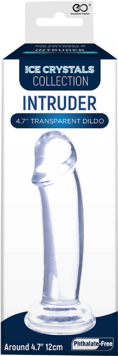 Intruder 4.5" Transparent Dildo