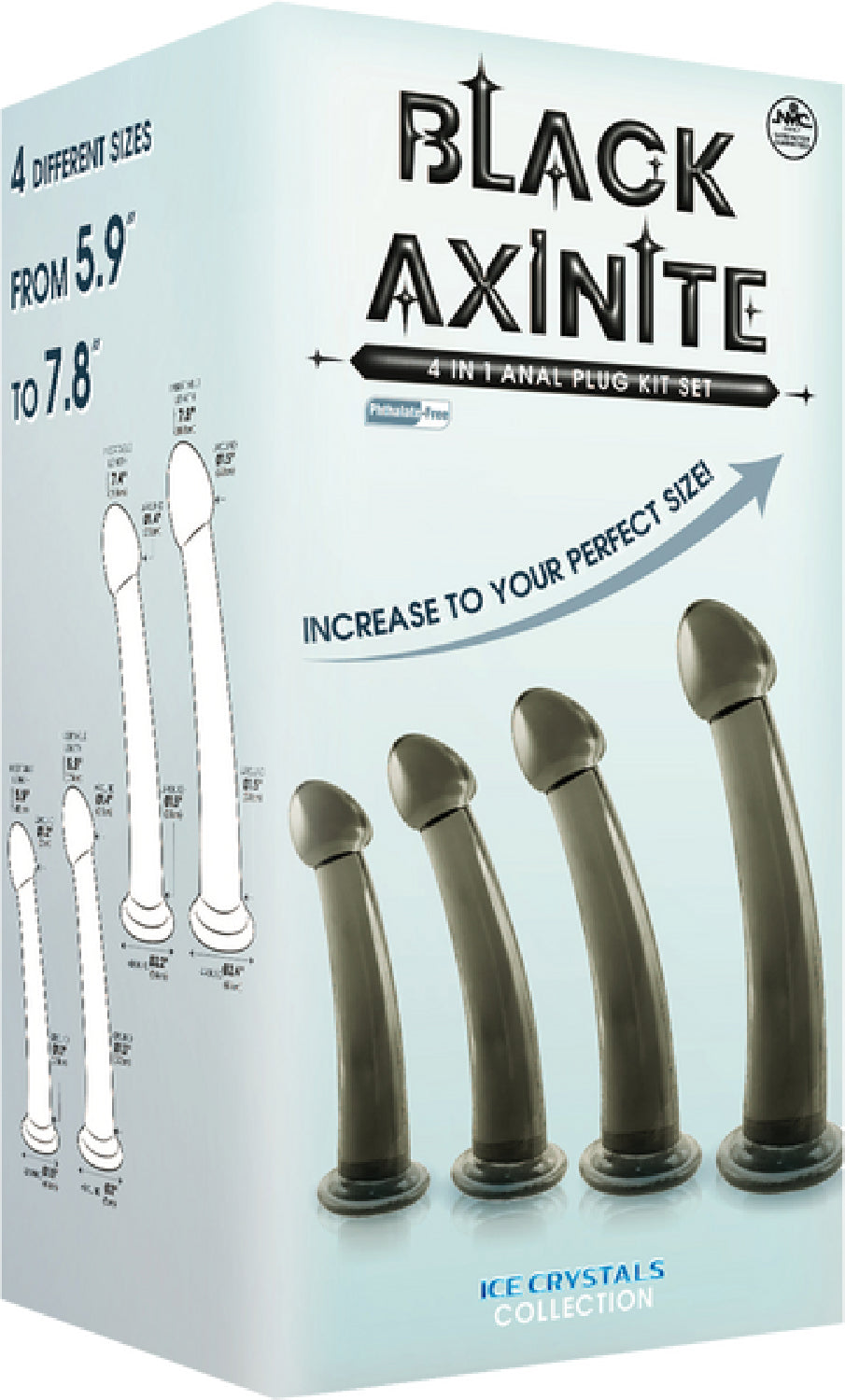 4 In 1 Anal Plug Kit Set