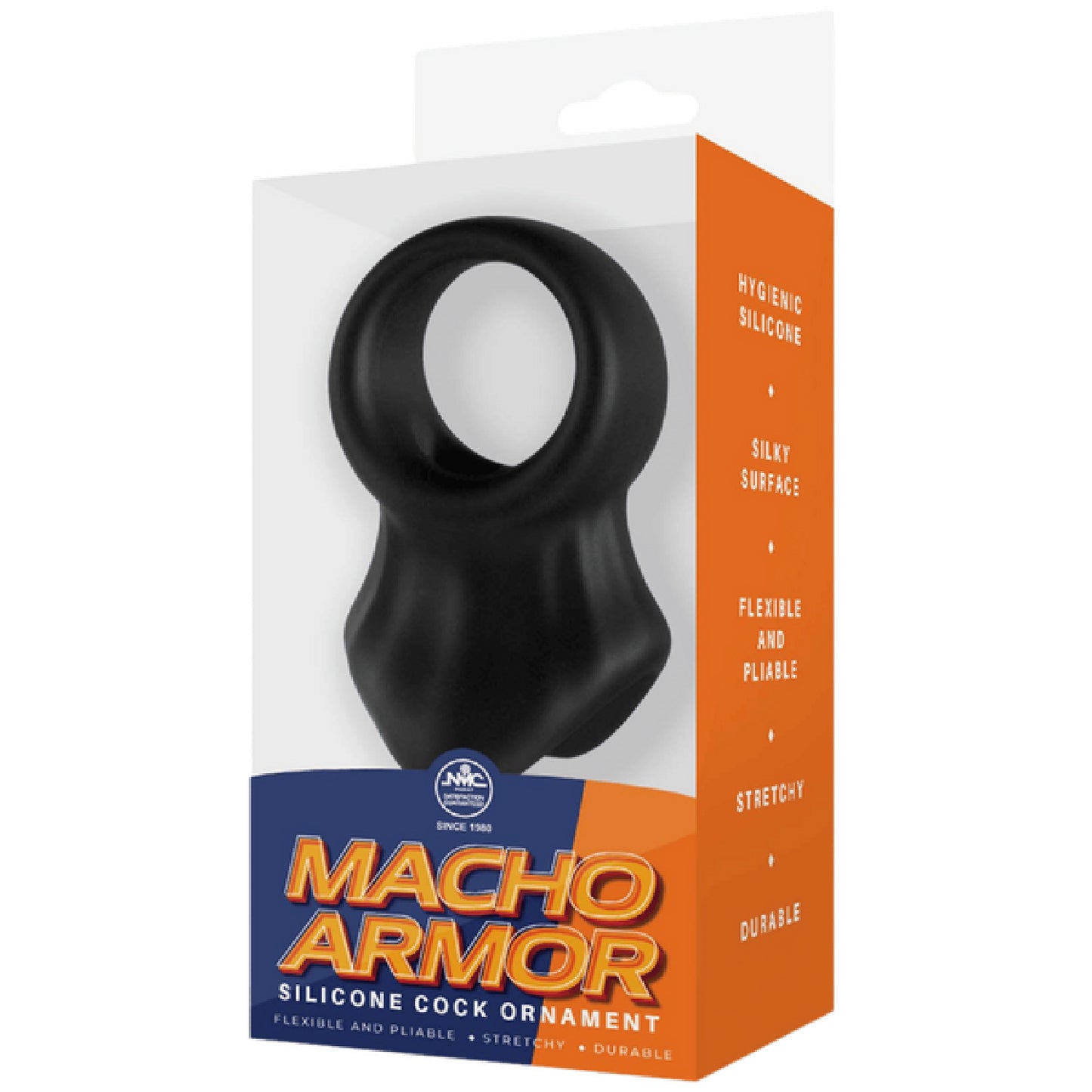 Silicone Cock & Ball Ornament -