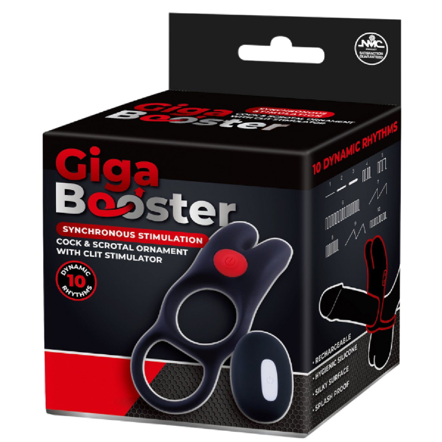 Cock & Scrotal Ornament with Clit Stimulator
