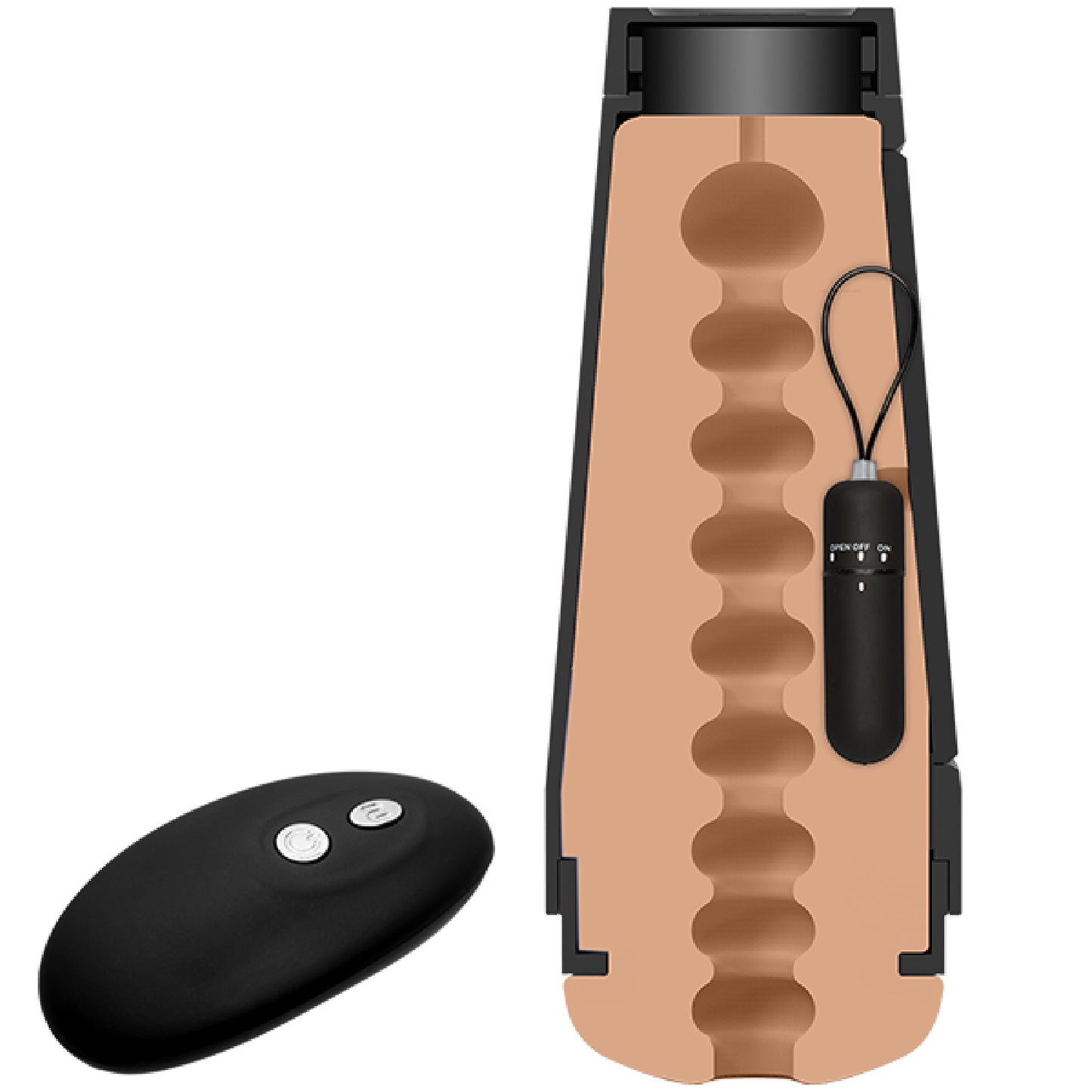 The Original Vibro Pussy With Bullet And Wireless Remote