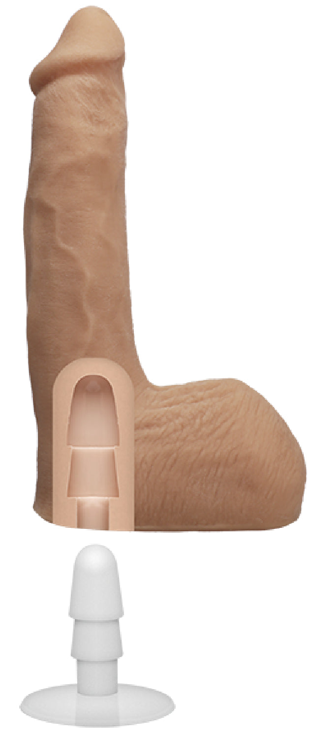 Seth Gamble 8" Ultraskyn Cock With Removable Vac-u-lock Suction Cup