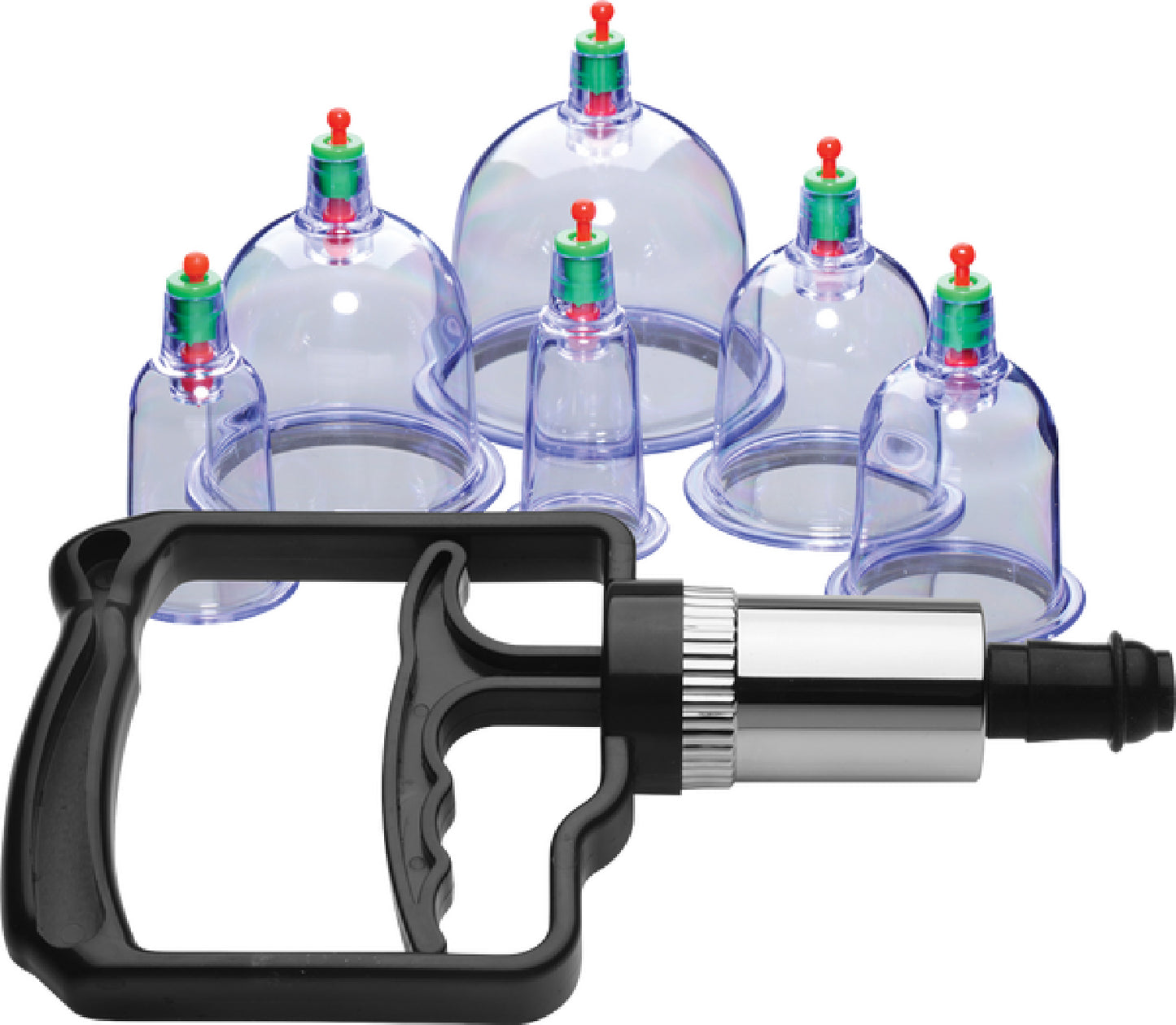 Sukshen 6 Piece Cupping Set With Acu-Points