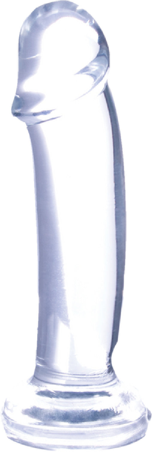 Intruder 4.5" Transparent Dildo