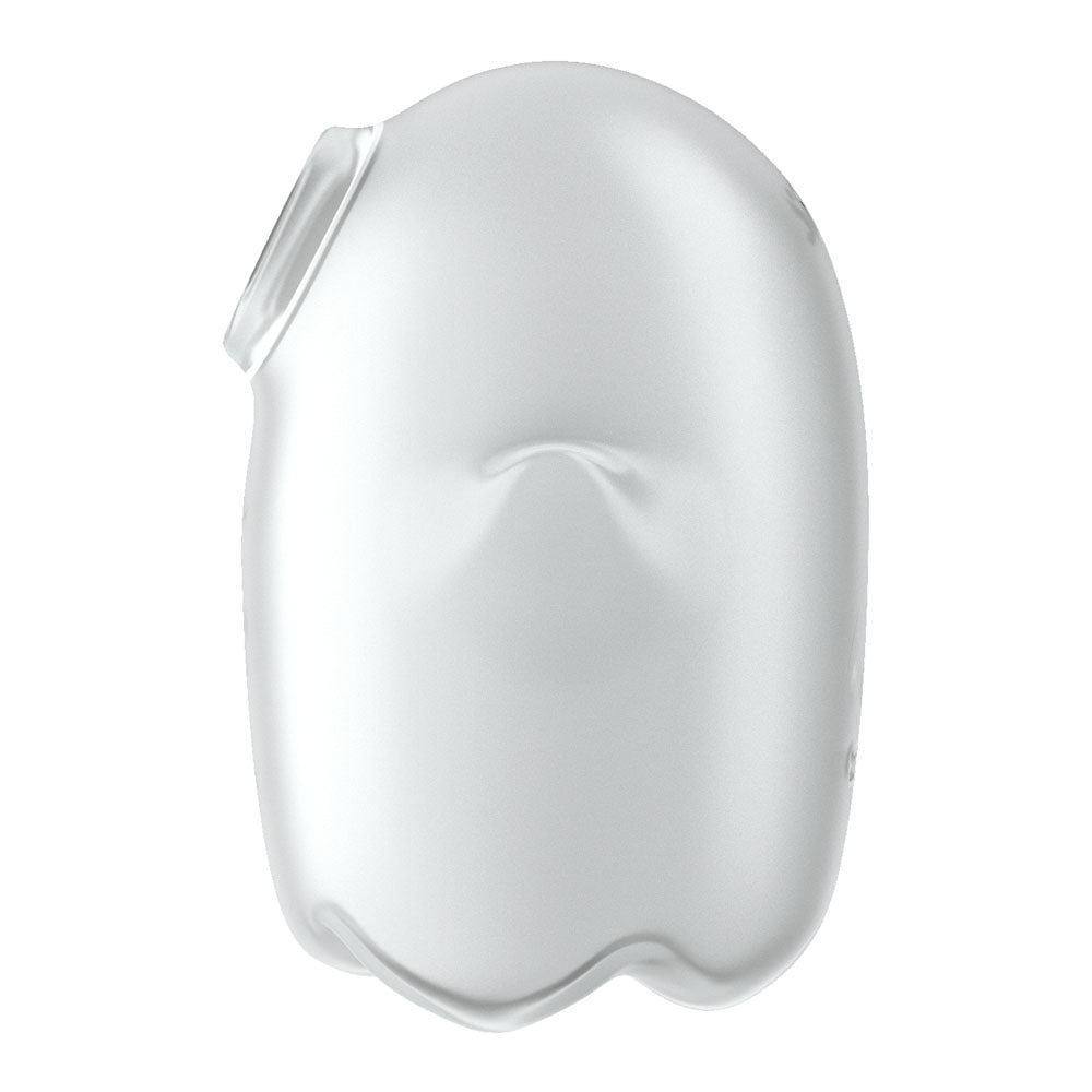Satisfyer Glowing Ghost - White - Glow in Dark White USB Rechargeable Air Pulse Stimulator