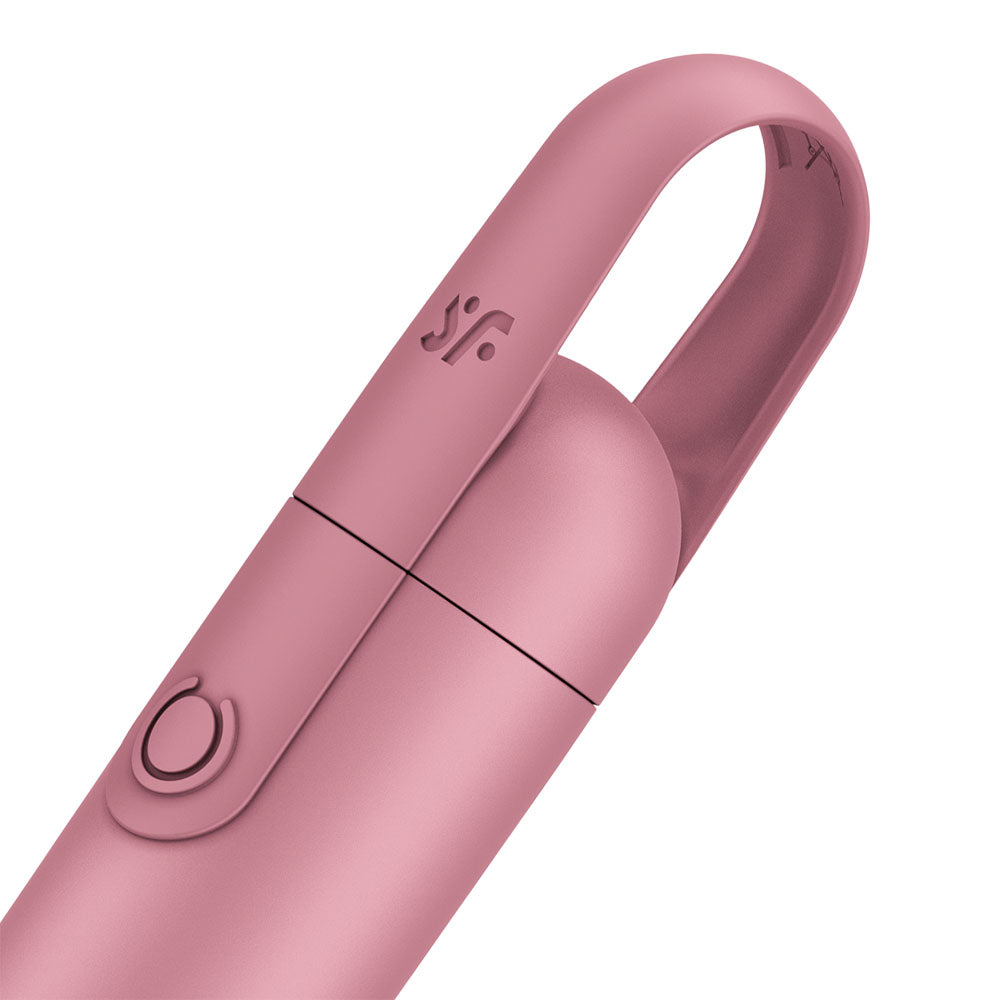 Satisfyer Bullet Groove - Battery Series - Rose Pink 9.8 cm Bullet