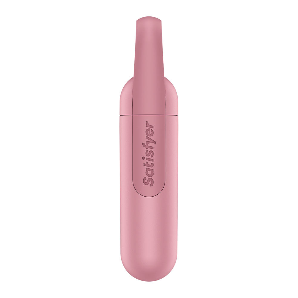 Satisfyer Bullet Groove - Battery Series - Rose Pink 9.8 cm Bullet