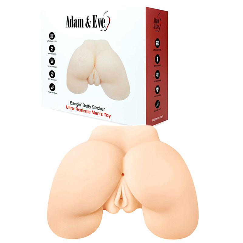 Adam & Eve Bangin' Betty - Flesh Doggy-Style Masturbator