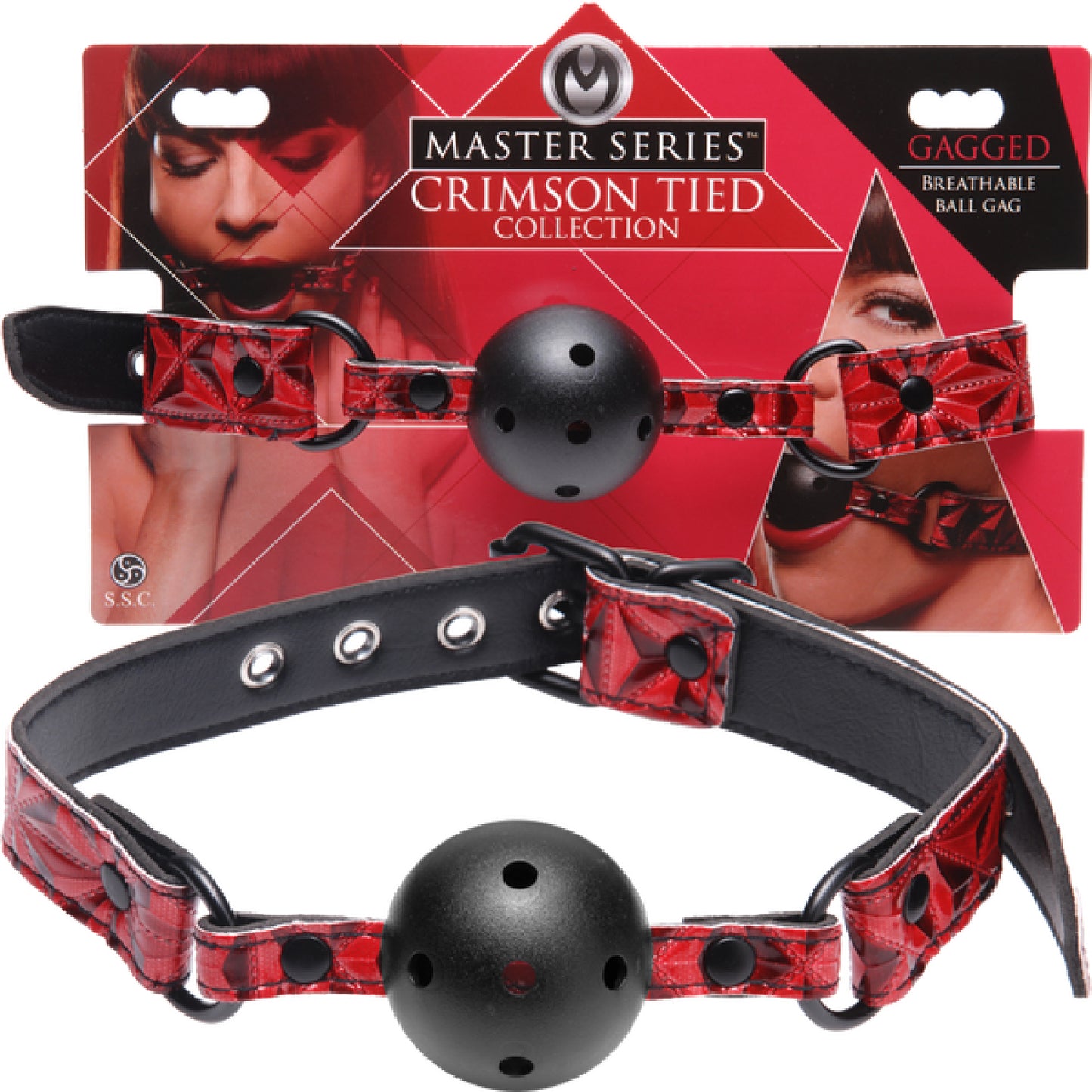 Crimson Tied Breathable Ball Gag