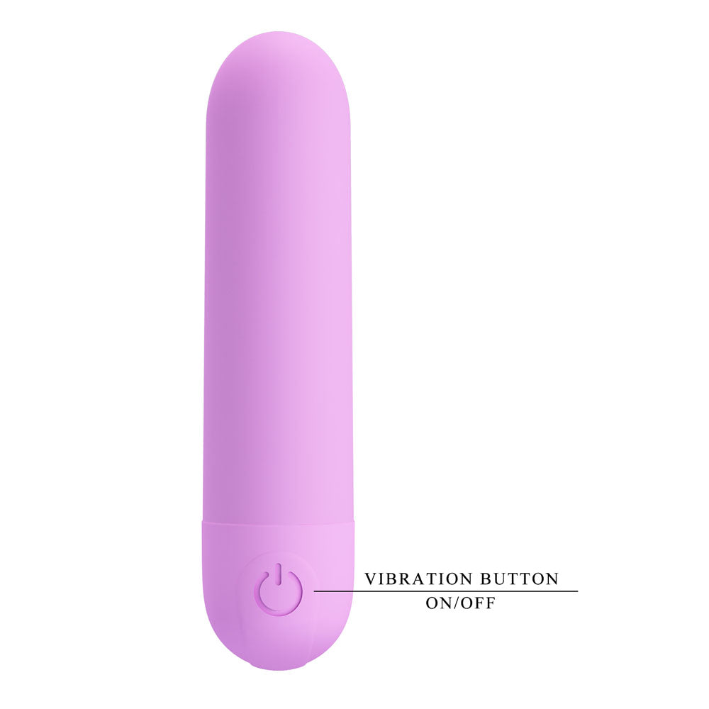 Party Up GREG Mini Bullet - Purple - Purple 8 cm USB Rechargeable Bullet