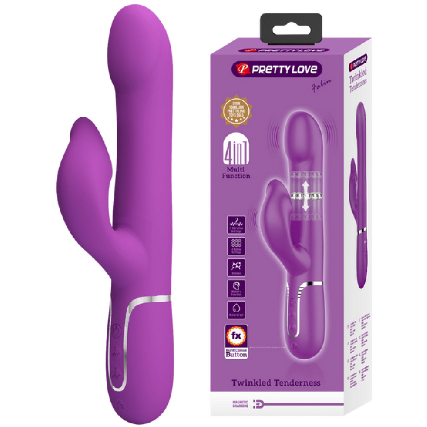 Falin - 4in1 Multi-function Vibrator