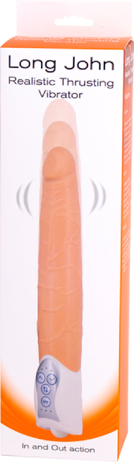 Long John Realistic Thrusting Vibrator