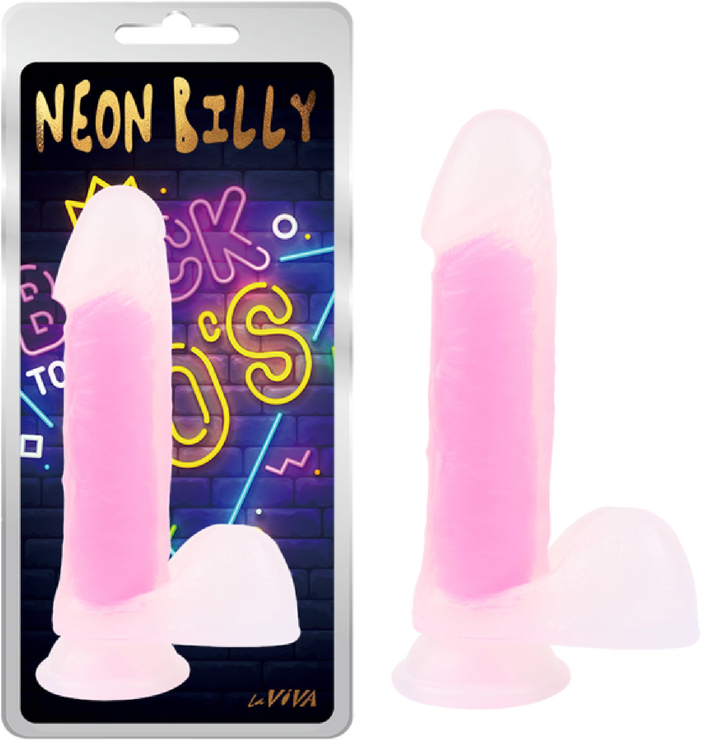 Neon Billy 7.6"  Plus Free Clean Vibe