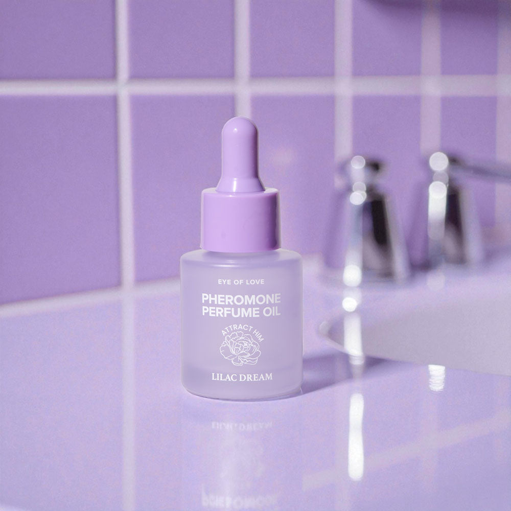 Eye Of Love Love In Bloom Lilac Dream Pheromone Perfume Oil - 20ml - Vanilla Scented Pheromone Perfume Oil for Women to attract Men - 20 ml Dropper