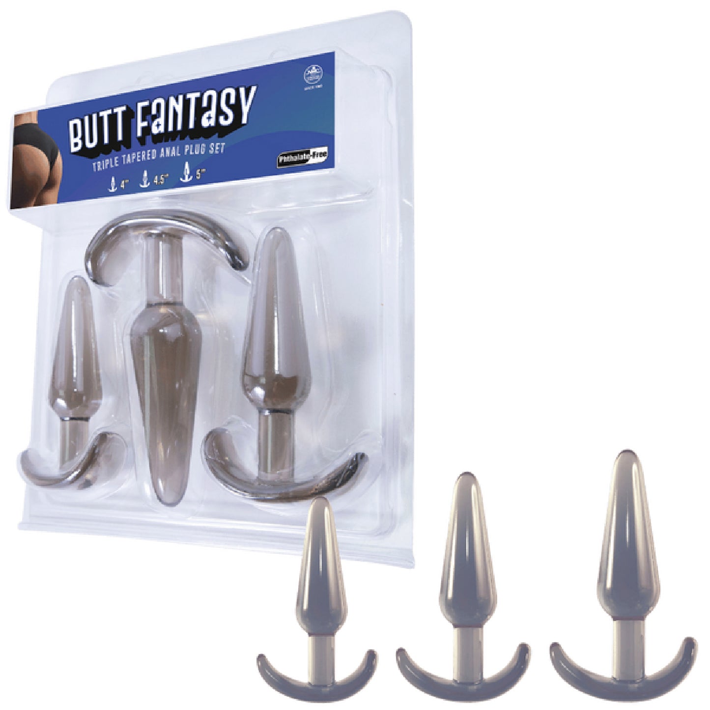 Butt Fantasy - Triple Tapered Anal Plug Set