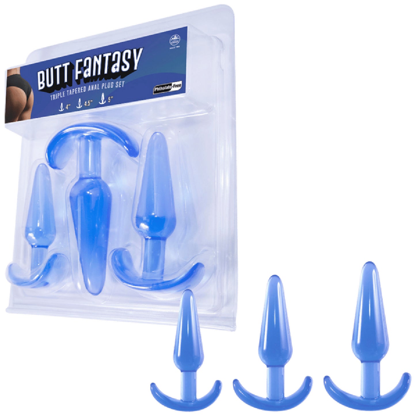 Butt Fantasy - Triple Tapered Anal Plug Set