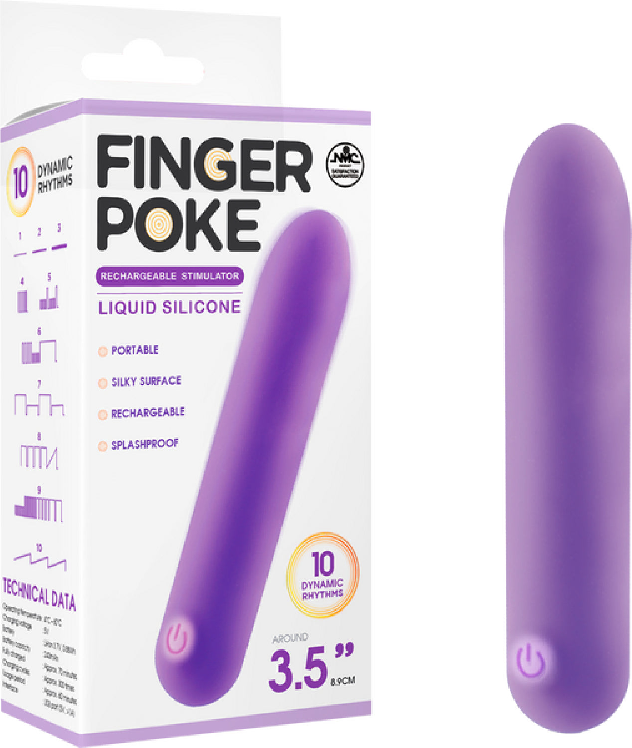 3.5" Rechargeable Stimulator