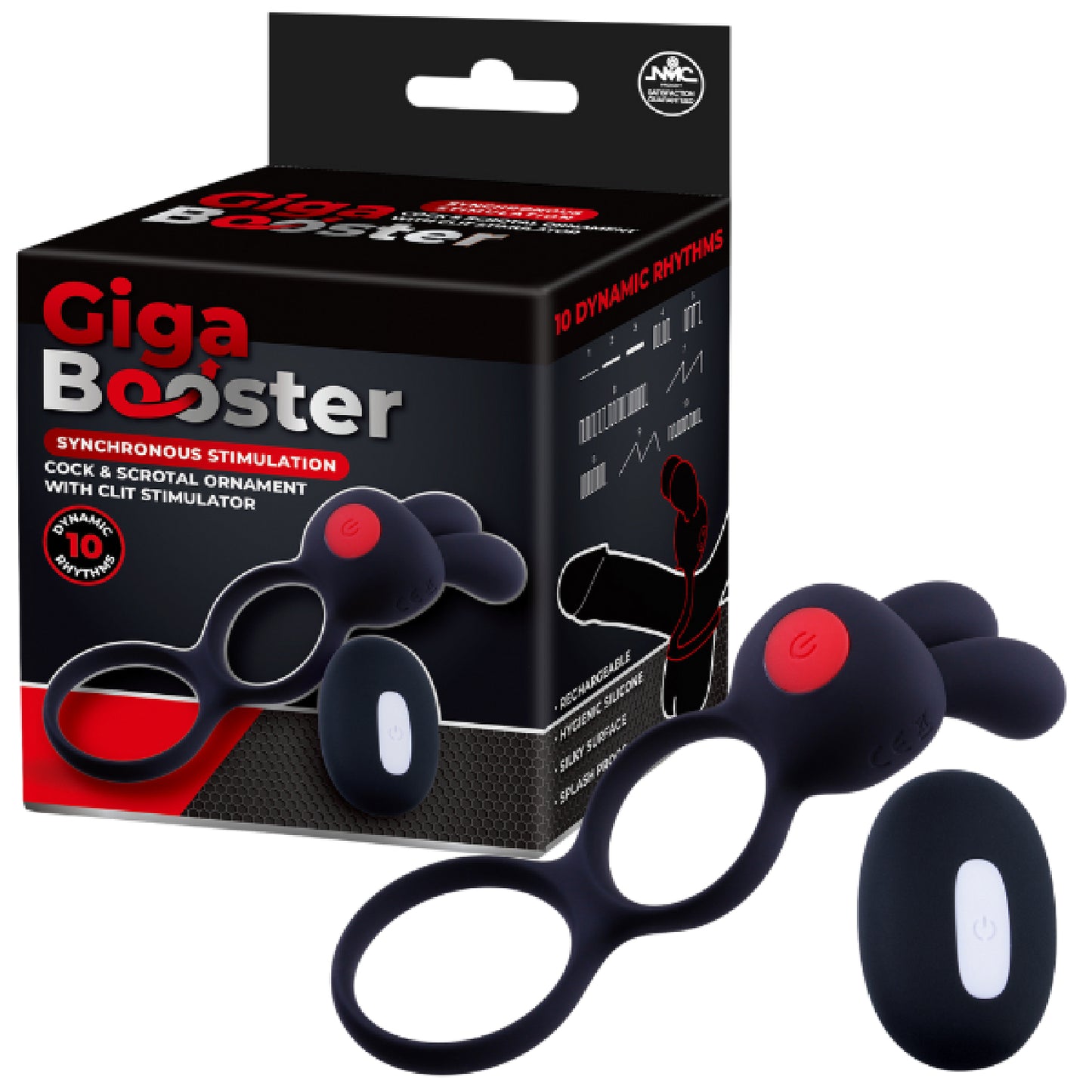Cock & Scrotal Ornament with Clit Stimulator