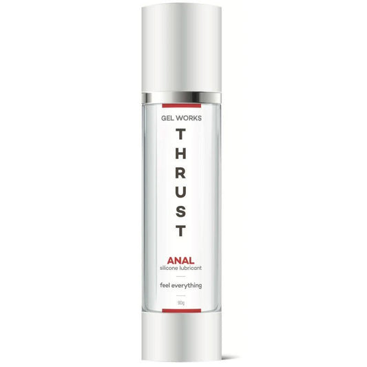 Wet Stuff Thrust - Anal Silicone Lubricant - 90 gram Airless Bottle