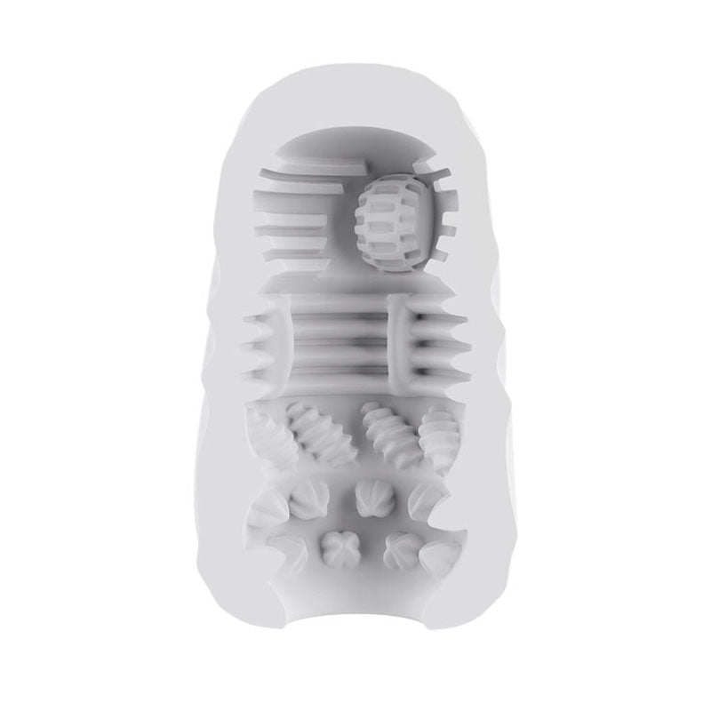 Adam & Eve Stroke & Go - White Stroker Sleeve with Storage Case