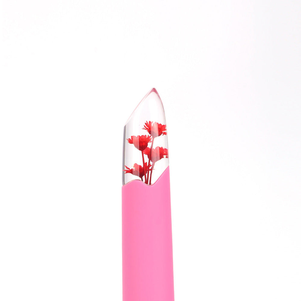 Maia FLORA - Pink - Pink 12.7 cm USB Rechargeable Powerful Bullet