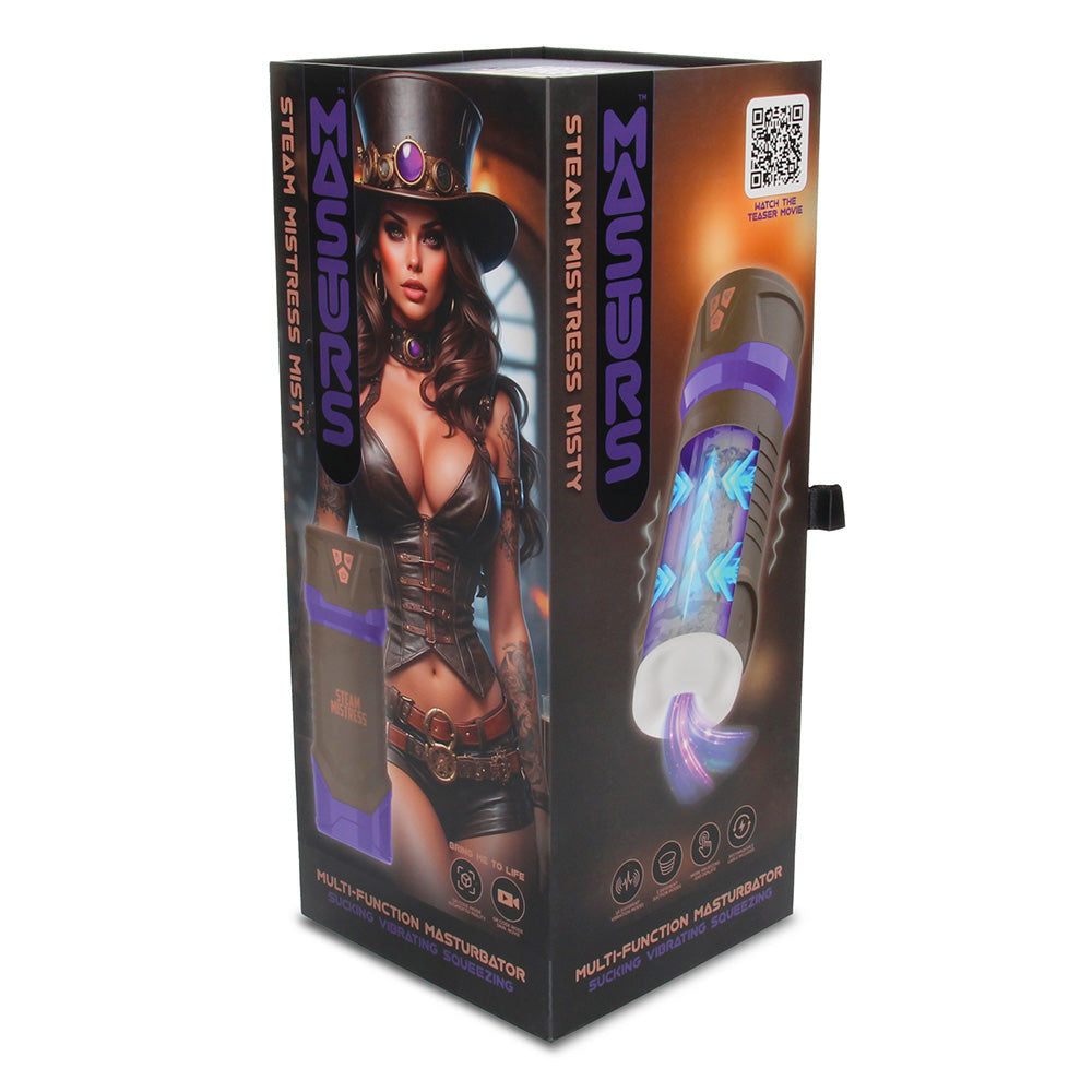 MASTURS Misty - USB Rechargeable Sucking