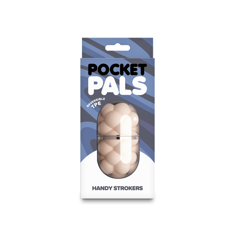 Pocket Pals Bubbles - Flesh - Flesh Mini Stroker