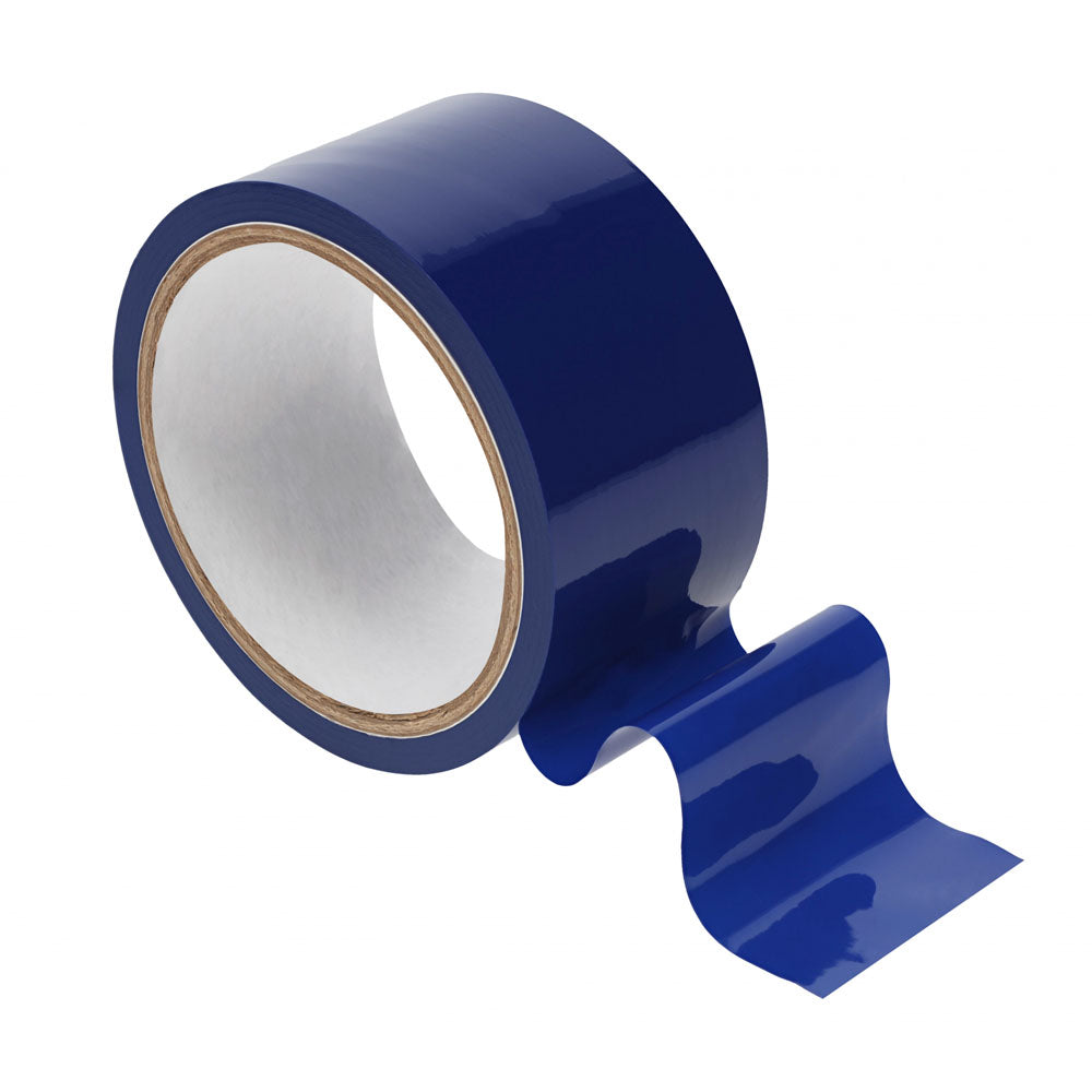 OUCH! PVC Non-Stick Tape - Navy - Navy Blue Bondage Tape - 20 metre Length